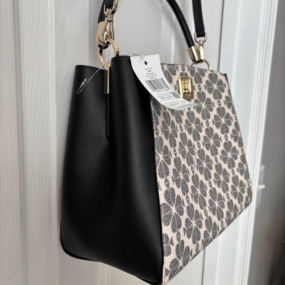 NWT Kate Spade - Spade Flower PV purse INCLUDING matching slim wallet NWT - Picture 5 of 16